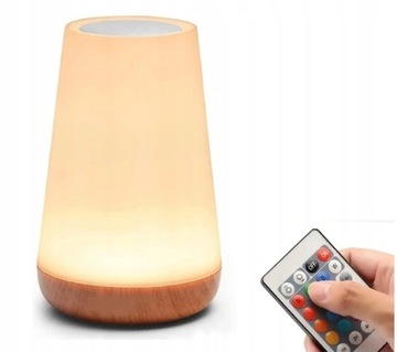 Lampka Nocna LED Ściemniana Z Czujnikiem Dotykowym