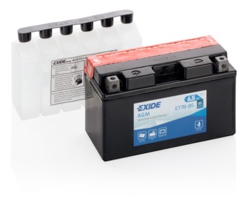 Akumulator Exide YT7B-BS 12V 6.5Ah 85A