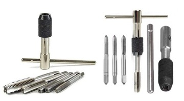 ZESTAW GWINTOWNIKÓW M5X0.80mm + POKRĘTŁO UCHWYT