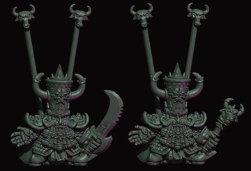Злой карликовый лорд Херзулл - 3D Печать - Минифакция