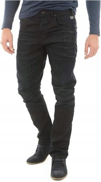 Jack Jones Chłopięce Granatowe Luźne Jeansy Anti Fit Black NAVY _ 28/32