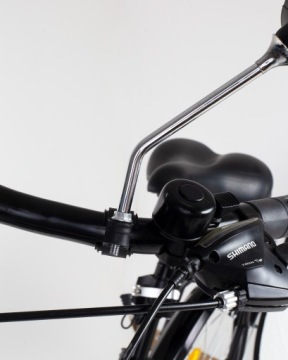 ВЕЛОСИПЕДНЫЕ ЗЕРКАЛА ЗАДНЕГО ВИДА СО ОТРАЖАЮЩИМИ СРЕДСТВАМИ 2 ШТ. ДЛЯ КОМПЛЕКТА РУЛЯ ВЕЛОСИПЕДА