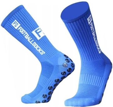 Skarpety Piłkarskie FootballSocks ANTYPOŚLIZGOWE Juniorskie 35-40
