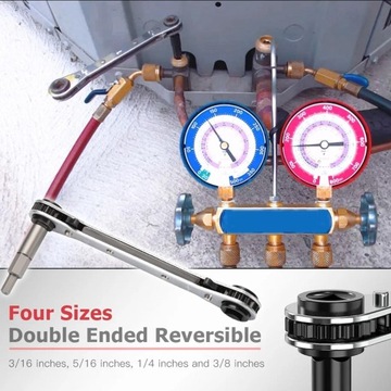 Ремонт многофункционального трещоточного ключа.