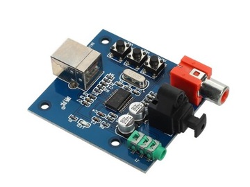 583 karta USB DAC PCM2704 - OPTICAL + COAXIAL
