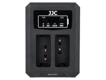 Ładowarka Dwukanałowa Podwójna USB do CANON LPE17