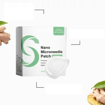 Plastry Odchudzające Spalanie Naturalne Składniki 4 Sztuk