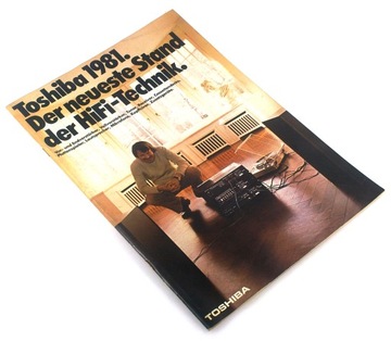 КАТАЛОГ HiFi TOSHIBA TECHNIK 1981 г.