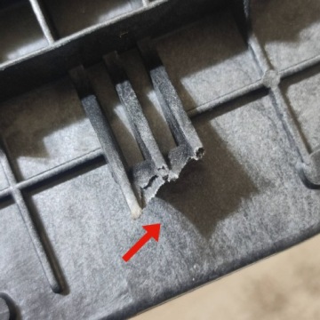 1062641201, Blende Abdeckung Handschuhfach des Bodens Peugeot Rifter 1062641201 | thumb 2