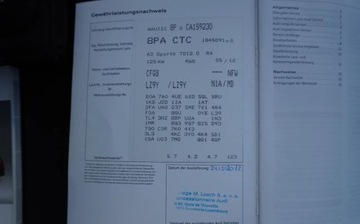 Audi A3 8P Hatchback 3d 2.0 TDI CR 170KM 2012 Audi A3 Sportback Bezwypadkowy Serwisowany 1-Wlasciciel Xenon Klimatronik, zdjęcie 32