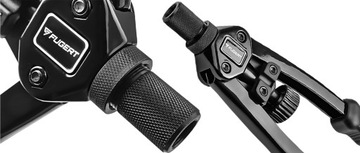 NITOWNICA RĘCZNA DO NITONAKRĘTEK ZESTAW NITONAKRĘTKI M3-M12 110SZT +WALIZKA