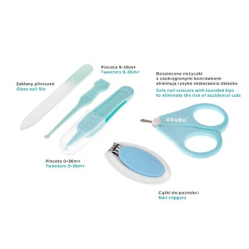 AKUKU A0473 Набор для ухода за APPLE CASE - серый