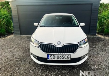 Skoda Fabia III Hatchback Facelifting 1.0 TSI 95KM 2021 Skoda Fabia Bezwypadkowy, CiezarowyOsobowy, FV23, Polski Salon Benzyna, zdjęcie 3