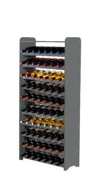 Винная полка, полка, RW-16-77, бутылки ГРАФИТ