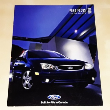Ford Focus ZX3, ZX5,ZX4, ZXW 2006 USA