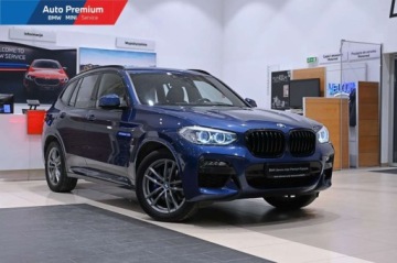 BMW X3 G01 SUV 2.0 30i 252KM 2021 BMW X3 xDrive30iFV23LED Fog lightsFotele SportoweSkorzana Kierownica