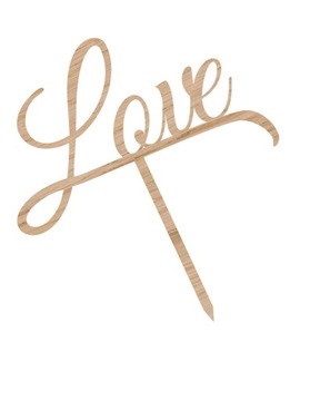 Topper TŚD-70-Love Ślub Wesele