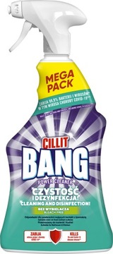 CILLIT BANG Spray do czyszczenia powierzchni Czystość i Dezynfekcja 900 ml