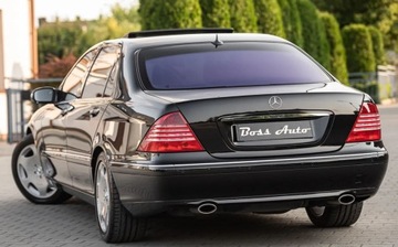 Mercedes Klasa S W220 Sedan 5.5 V12 (600) L 500KM 2003 Mercedes-Benz Klasa S S600L V12 500KM Navi Xeon Skora Masaze Full FULL Gw, zdjęcie 7