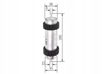 BOSCH F 026 402 808 FILTR PALIVA