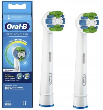 2x KOŃCÓWKA BRAUN ORAL-B PRECISION CLEAN MAXIMIZER