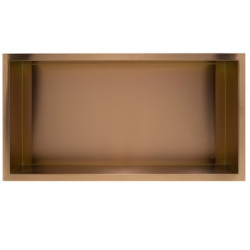 BALNEO Wall–Box ONE Półka wnękowa 60x30x7 Copper