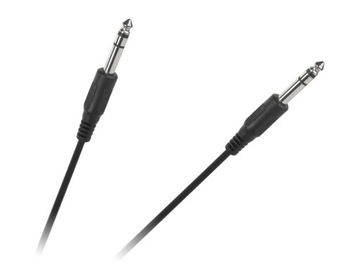 Kabel Duży Jack - Duży Jack 1m Stereo wtyk