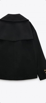 ПАЛЬТО ZARA С ПУГОВИЦАМИ, LIMITED EDITION S