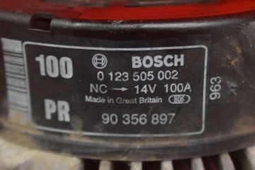 ALTERNÁTOR 90356897 OPEL VECTRA B 1.6 16V 99R