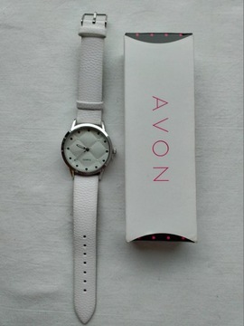 Avon Zegarek damski BENNITA WHITE WATCH nowy #14