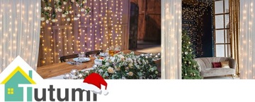 СВЕТИЛЬНИКИ ДЛЯ ШТОР 304 шт. ЕЛОЧНЫЕ ЛАМПЫ, ДИСТАНЦИОННОЕ УПРАВЛЕНИЕ, 230В, НАРУЖНЫЕ И ВНУТРИ.