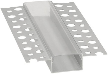 СВЕТОДИОДНЫЙ ПРОФИЛЬ ДЛЯ ГИПСОВЫХ ПЛИТ Алюминий Анодированный Ширина 20мм 1м