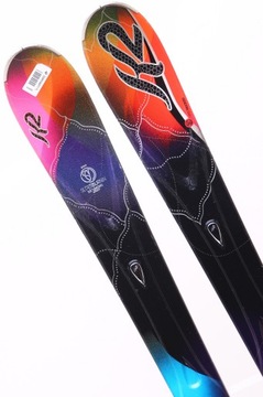 Narty K2 SUPERBURNIN 160 cm + WIĄZANIA