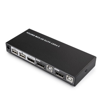 Переключатель KVM USB+DP 2/1 Spacetronik SPD-KVM02