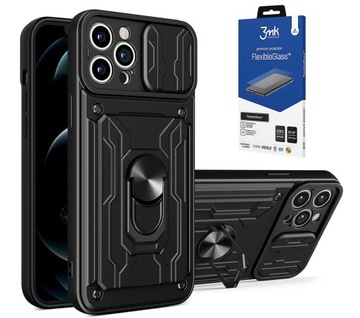 Etui Case PANCERNE do IPHONE 15 PRO MAX +Szkło 3MK