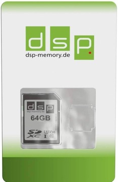 КАРТА ПАМЯТИ DSP SD SDXC 64 ГБ U3 V30 C10 UHS-I