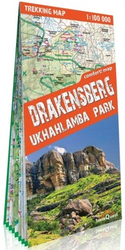 Góry Smocze; laminowana mapa trekkingowa 1:100 000