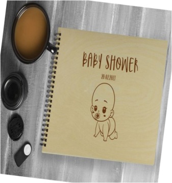 Подарунок на BABY SHOWER книга пам'ятна для подруги під час вагітності