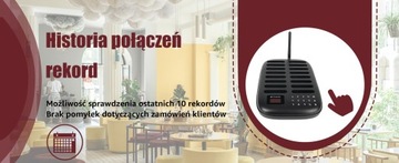Retekess TD175 Пейджер для ресторана, Пейджинговая система, 16 пейджеров