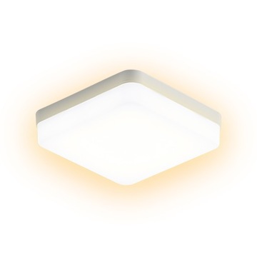 LED Lampa Sufitowa 18W kwadratowa Ciepły biały