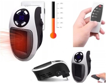 mini grzejnik elektryczny ogrzewacz heater 500W