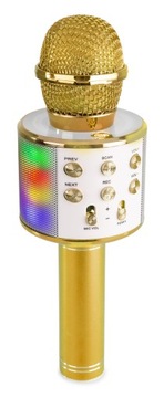 Караоке ECHO Bluetooth USB Aux со светодиодным микрофоном