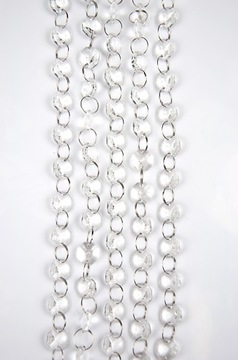 Гирлянда, цепочка, кулон, декор, бусины, кристаллы