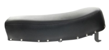 Сиденье WSK 125 175 B3, черное, с гладкими заклепками