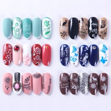 ПЛАСТИНА ДЛЯ СТЕМПИНГА БАБОЧЕК NAIL STZ4