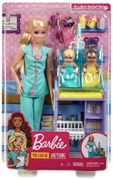 Barbie Lalka Lekarz Pediatra GKH23