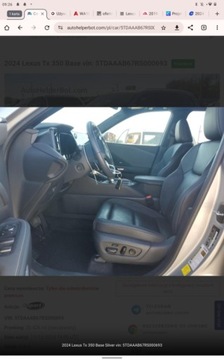 Lexus 2024 Lexus Inny 2024 LEXUS TX 350 BASE 2.4 Benzyna 275KM, zdjęcie 9