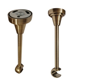 ОДИНАРНЫЙ ПОТОЛОЧНЫЙ КАРДИНС Fi19/150 С ЛЯГУШКАМИ, АНТИЧНАЯ ЛАТУНЬ