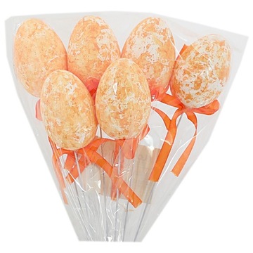 Gałązka bukszpanu borówka bukszpan z odrostami na drucie WIELKANOC 19cm/1sz