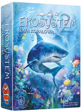 EKOSYSTEM 2 EDYCJA gra planszowa ekologiczna +DODATEK ROZSZERZENIE 13 KART